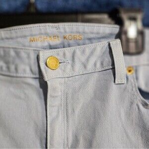 Michael Kors Gray Ankle & Cropped Jeans